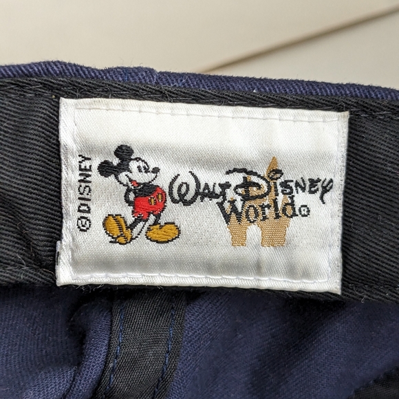 Unisex Vintage 90s Walt Disney World Embroidered Character Letters Snapback Hat - Picture 10 of 11